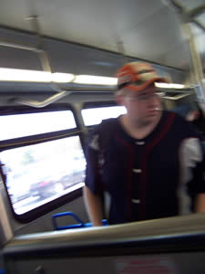Getting off the bus