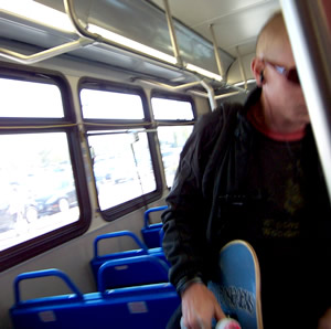 Getting off the bus